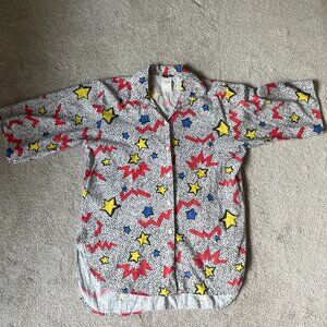 Retro 90s button-up shirt